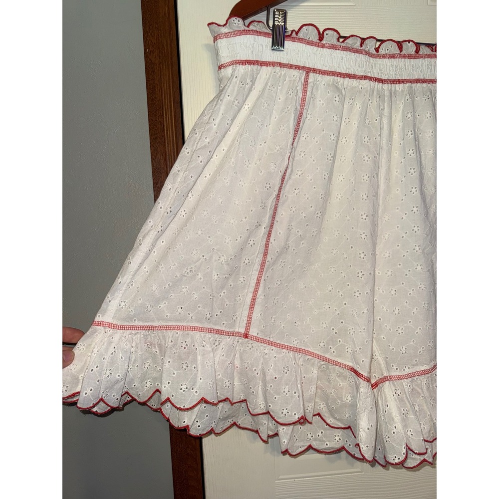 NWT Out From Under Jolie Ruffle Eyelet Lace Long Bloomer Size Large - Picture 10 of 13